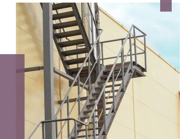 Пожарные лестницы в Нальчике от 12436 руб. — монтаж и продажа | ПРОЛЁТ-Нль