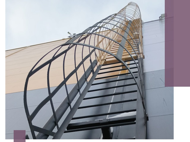 Изготовление и монтаж пожарных лестниц в Нальчике профессионально