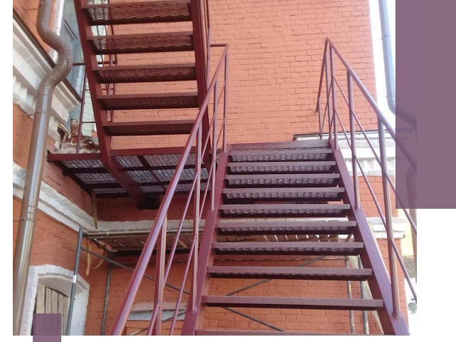 Демонтаж пожарных лестниц быстро и безопасно в Нальчике