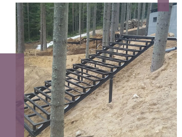 Монтаж металлических лестниц в Нальчике от 13731 руб. 