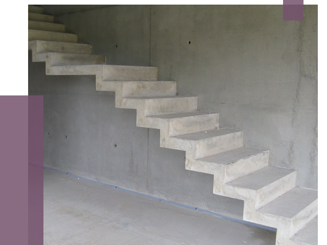 Бетонные лестницы в Нальчике от 19172 руб. под ключ | ПРОЛЁТ-Нль