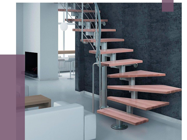 Модульные лестницы в Нальчике от 17099 руб. — купить в ПРОЛЁТ-Нль