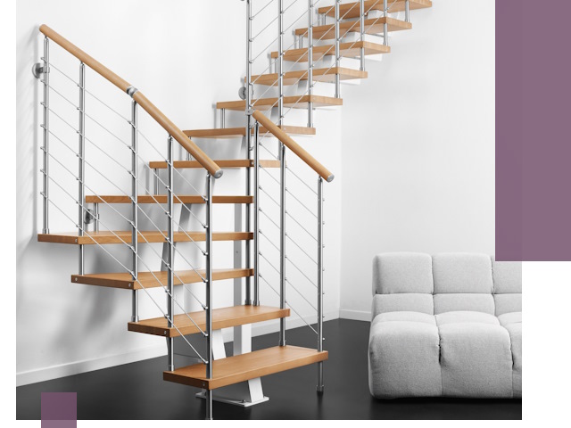 Модульные лестницы под ключ в Нальчике — монтаж и изготовление