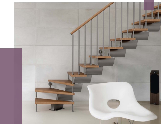 Монтаж модульных лестниц в Нальчике от 6425 руб. 