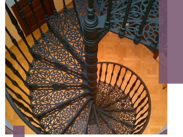 Винтовые лестницы под ключ в Нальчике: производство и монтаж