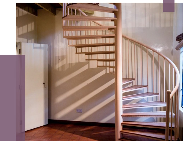 Изготовление винтовых лестниц на заказ в Нальчике от 77204 руб. | ПРОЛЁТ-Нль