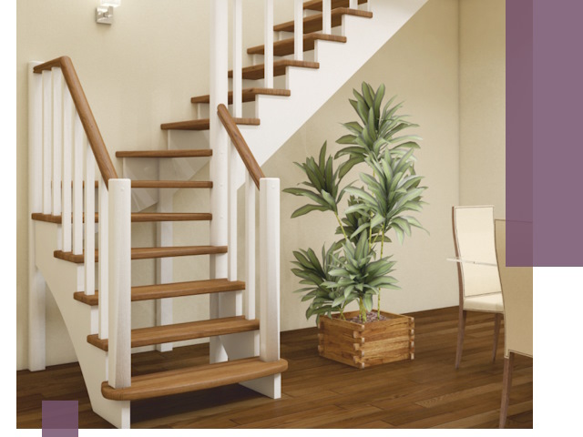 Г-образные лестницы под ключ в Нальчике — изготовление и монтаж