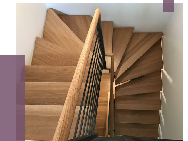 П-образные лестницы в Нальчике под ключ от 49224 руб. | ПРОЛЁТ-Нль