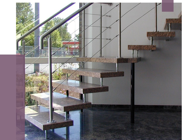 Лестницы на больцах в Нальчике от 8083 руб. под ключ | ПРОЛЁТ-Нль