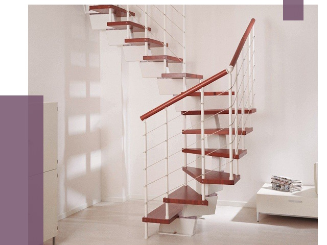 Изготовление лестниц на больцах в Нальчике от 9845 руб. | ПРОЛЁТ-Нль