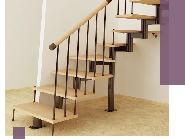 Монтаж лестниц на больцах в Нальчике — быстро и надежно