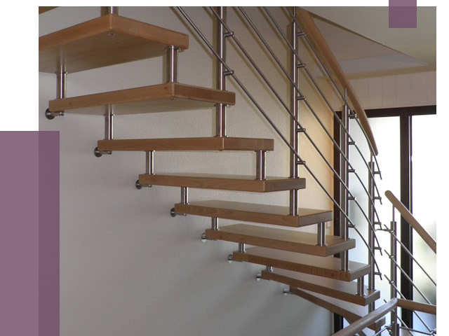 Демонтаж лестниц на больцах в Нальчике от 8809 руб. надежно | ПРОЛЁТ-Нль