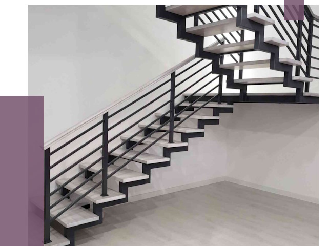 Лестницы на металлокаркасе под ключ в Нальчике от 12954 руб. | ПРОЛЁТ-Нль