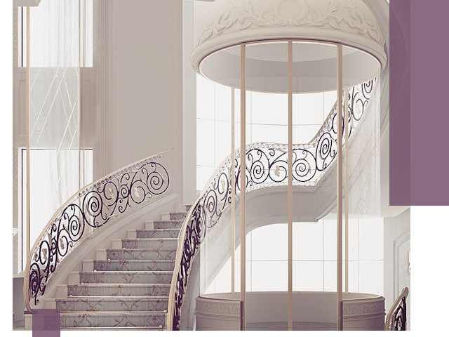 Элитные лестницы на заказ высокого класса в Нальчике