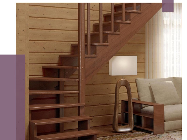 Лестницы эконом класса в Нальчике от 18498 руб. бюджетные решения