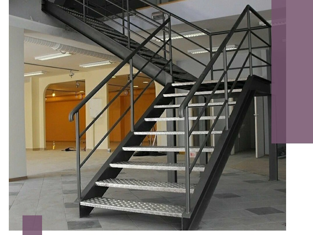 Лестницы для офиса в Нальчике: изготовление, монтаж, демонтаж