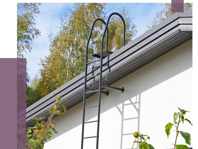 Лестницы на крышу в Нальчике от 19379 руб. — монтаж и монтаж ПРОЛЁТ-Нль