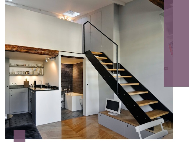 Лестницы на антресоль под ключ в Нальчике — изготовление и монтаж