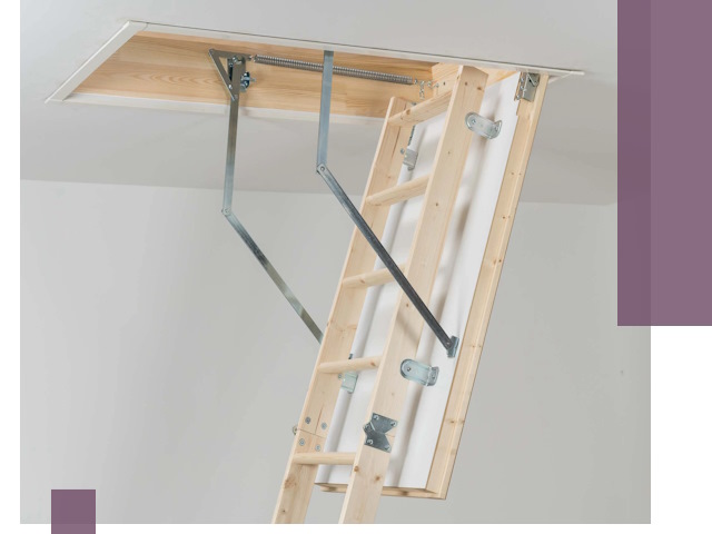 Установка чердачной лестницы под ключ в Нальчике