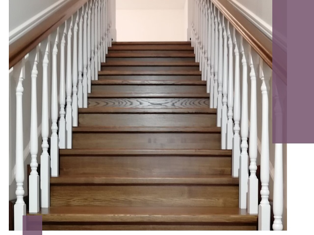 Лестницы из ясеня на заказ в Нальчике — изготовление и монтаж