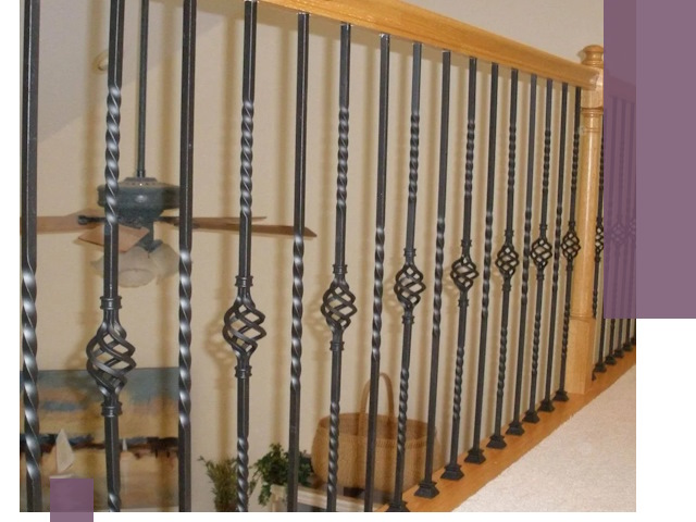 Изготовление и монтаж кованных перил в Нальчике под ключ