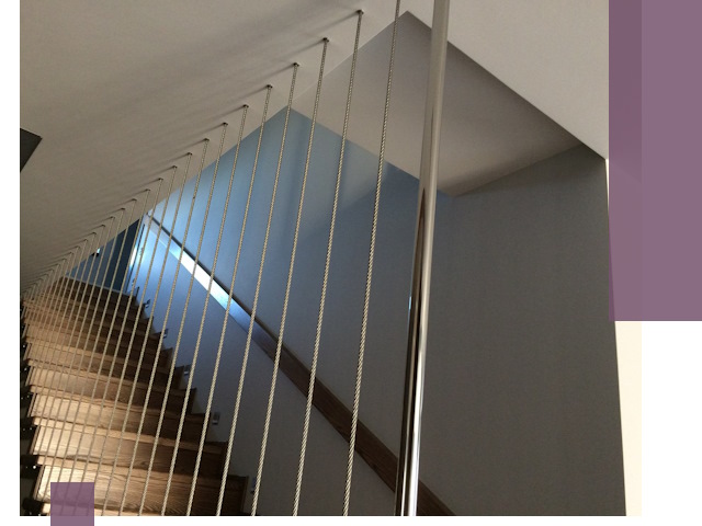 Тросовые перила под ключ в Нальчике — производство и монтаж