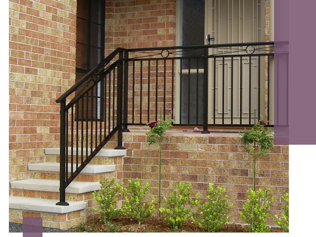Уличные перила из металла под ключ в Нальчике
