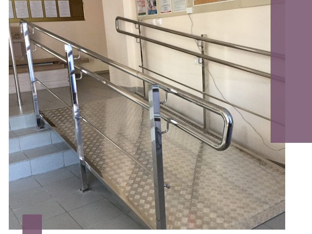 Перила для инвалидов в Нальчике — надежные поручни и ограждения