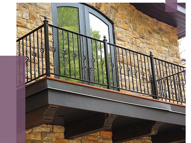 Балконные ограждения в Нальчике от 8135 руб. — купить | ПРОЛЁТ-Нль