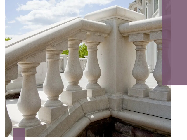 Балюстрады из металла и камня под ключ в Нальчике