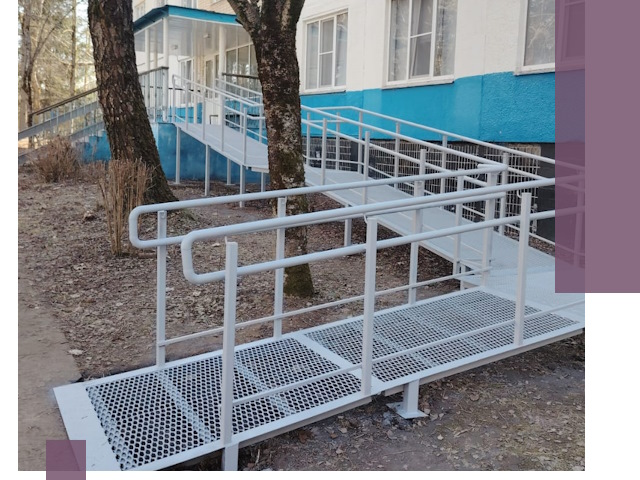 Пандусы под ключ в Нальчике: изготовление, монтаж и демонтаж