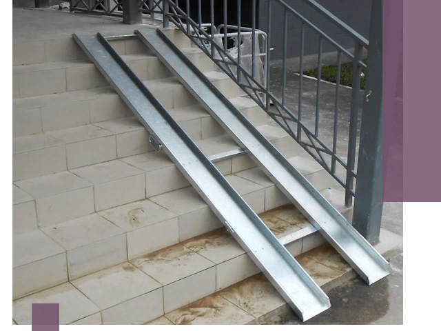 Пандусы для детских колясок в Нальчике: изготовление и монтаж