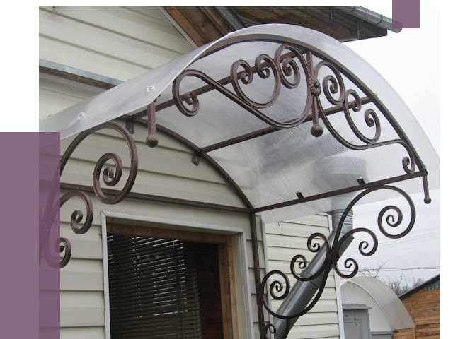 Изготовление козырьков в Нальчике от 7461 руб. — заказать | ПРОЛЁТ-Нль