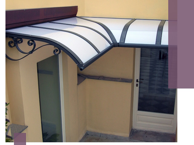 Монтаж козырьков любой сложности в Нальчике под ключ