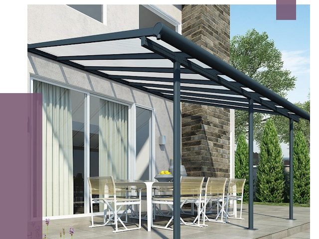 Навесы пристенные в Нальчике от 9223 руб. — монтаж и установка | ПРОЛЁТ-Нль