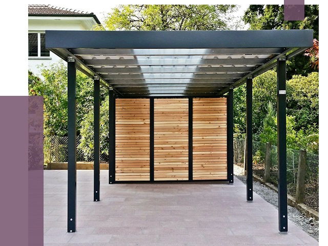 Отдельно стоящие навесы во дворе в Нальчике от 81350 руб. | ПРОЛЁТ-Нль