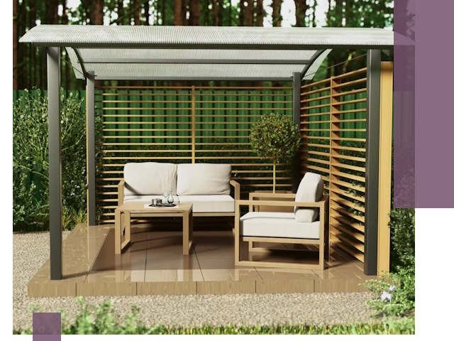 Навесы для дачи в Нальчике: изготовление, монтаж и демонтаж