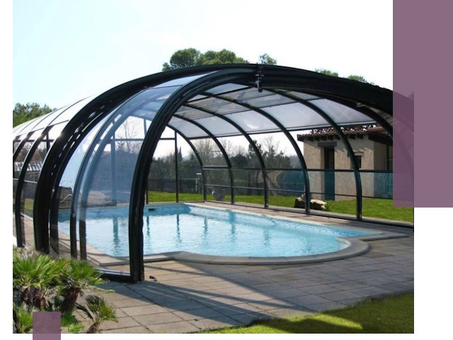 Навесы для бассейна в Нальчике: изготовление и монтаж под ключ