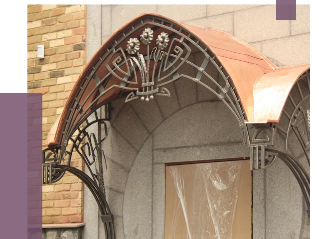 Арочные козырьки в Нальчике от 14767 руб. 