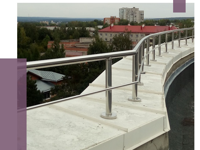 Парапеты и ограждения кровли в Нальчике от 5026 руб. 