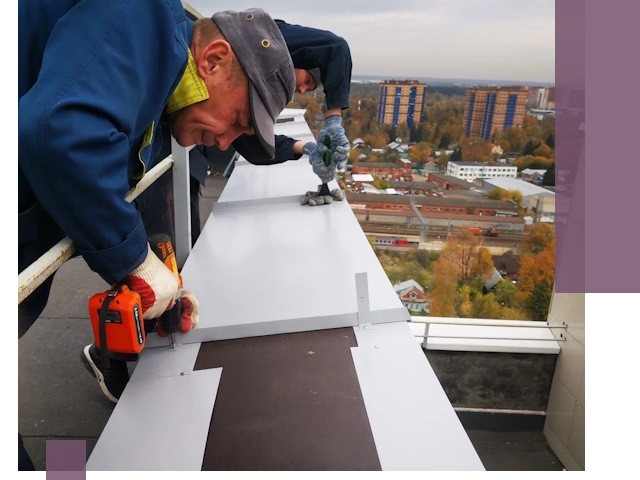 Монтаж парапетов в Нальчике — установка прочных металлических ограждений