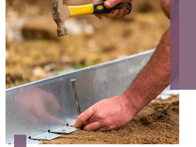 Монтаж металлических бордюров в Нальчике быстро и качественно