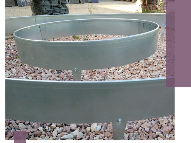 Нержавеющие бордюры под ключ в Нальчике — изготовление и монтаж