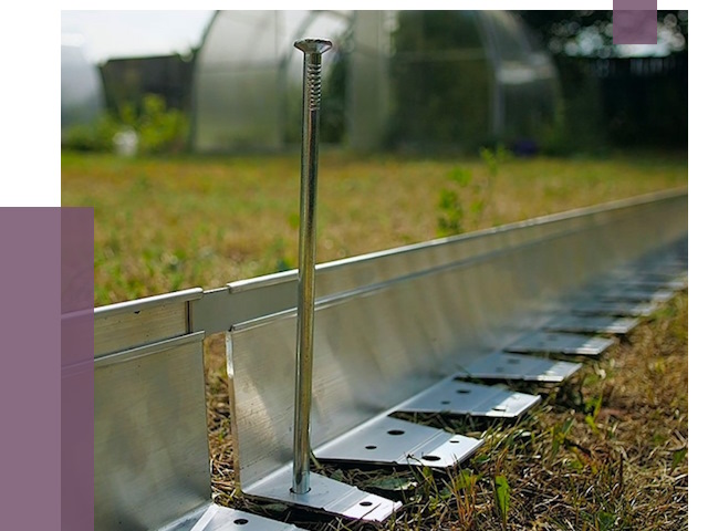 Металлические бордюры для газона в Нальчике от 4352 руб. | ПРОЛЁТ-Нль