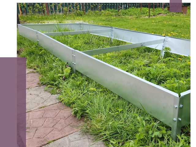Металлические бордюры для грядок в Нальчике от 1814 руб. 