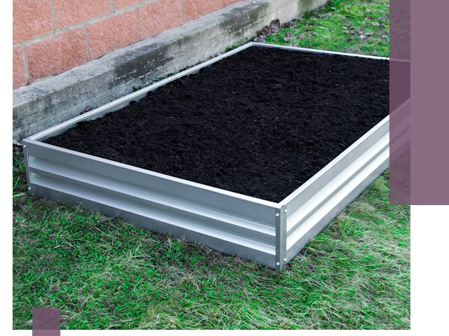 Металлические бордюры для грядок в Нальчике: прочность и аккуратность