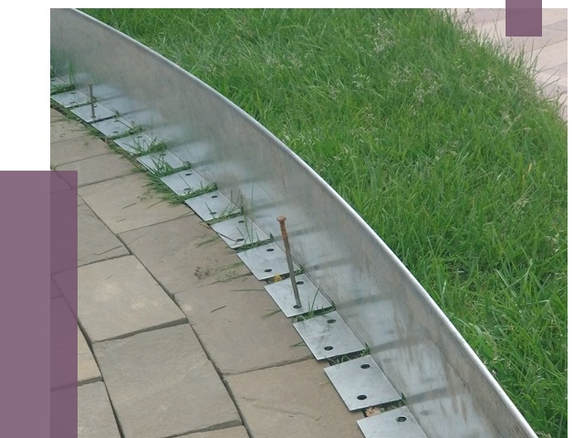 Металлические бордюры для тротуаров в Нальчике от 8809 руб.