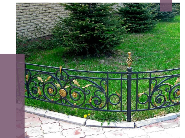 Кованые газонные ограждения в Нальчике от 7720 руб. — ПРОЛЁТ-Нль