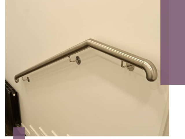 Изготовление пристенных поручней в Нальчике под ключ за сроки