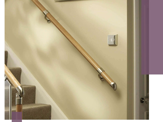 Монтаж пристенных поручней профессионально в Нальчике